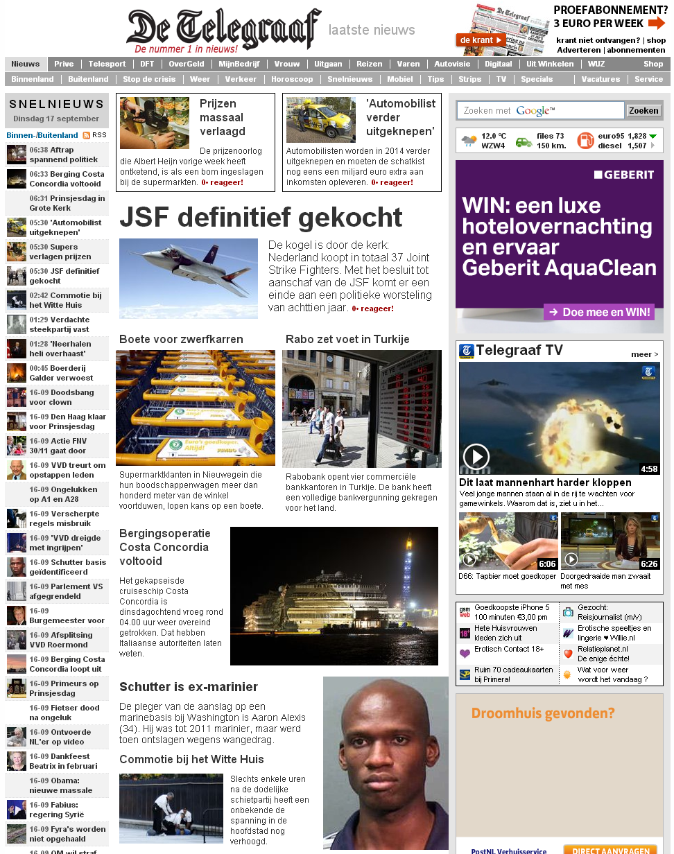 Telegraaf: Supers verlagen prijzen massaal